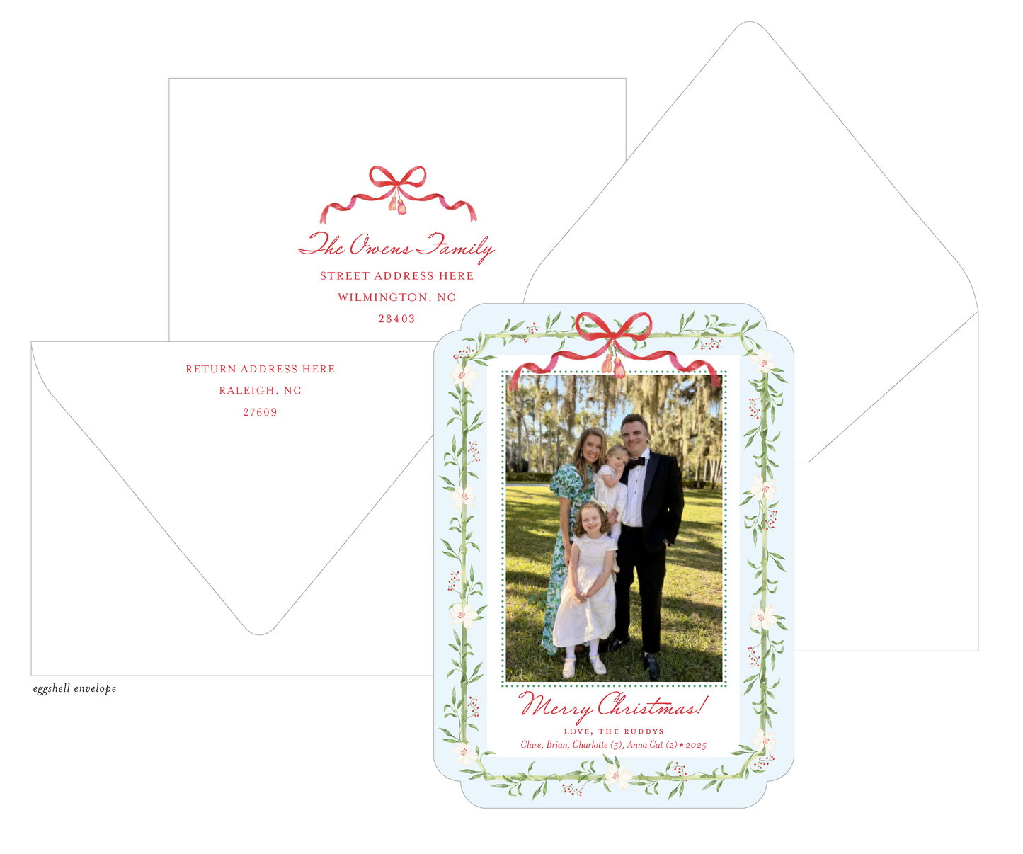 Southern Magnolia Holiday Card