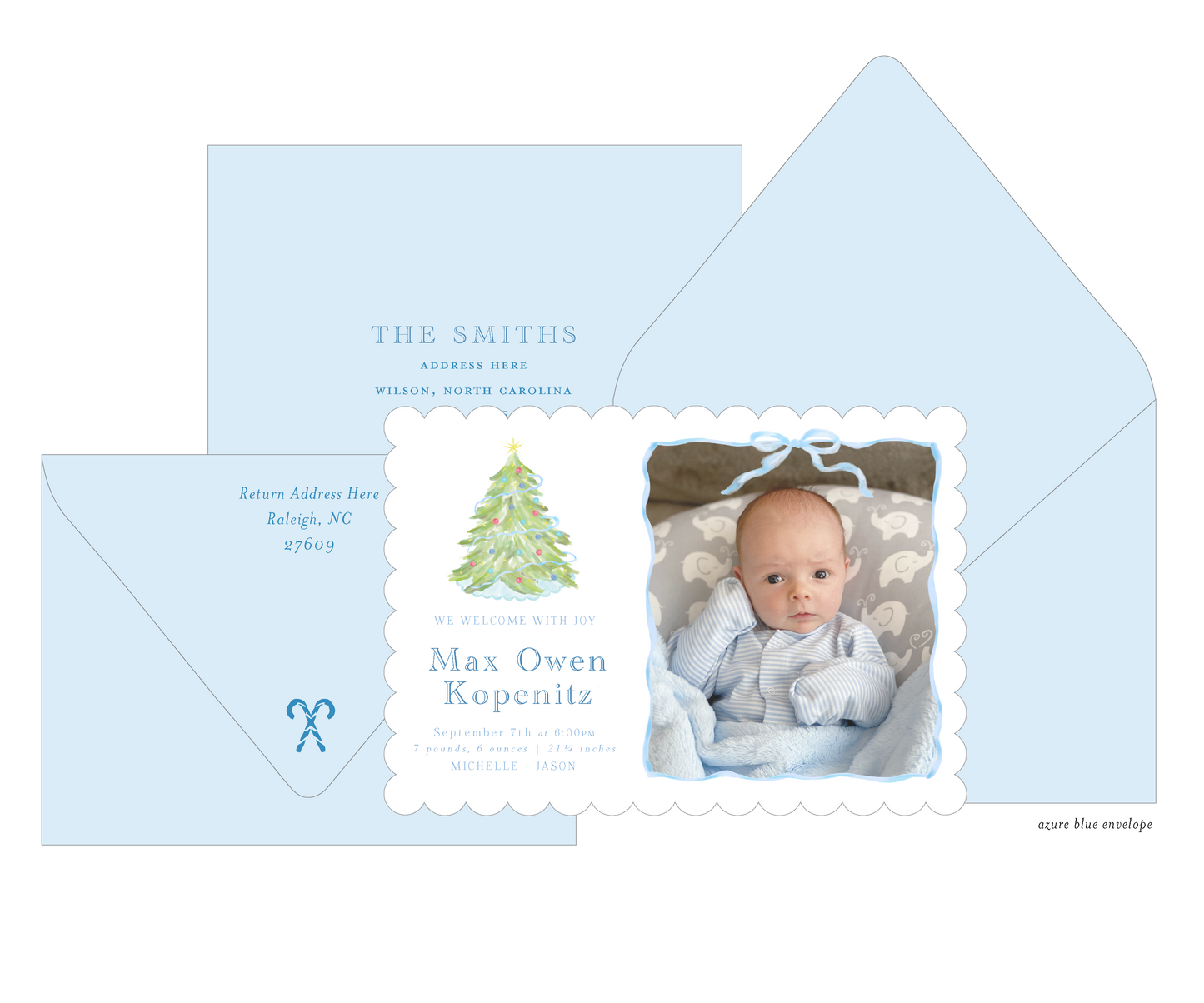 Joy to the World Holiday Card