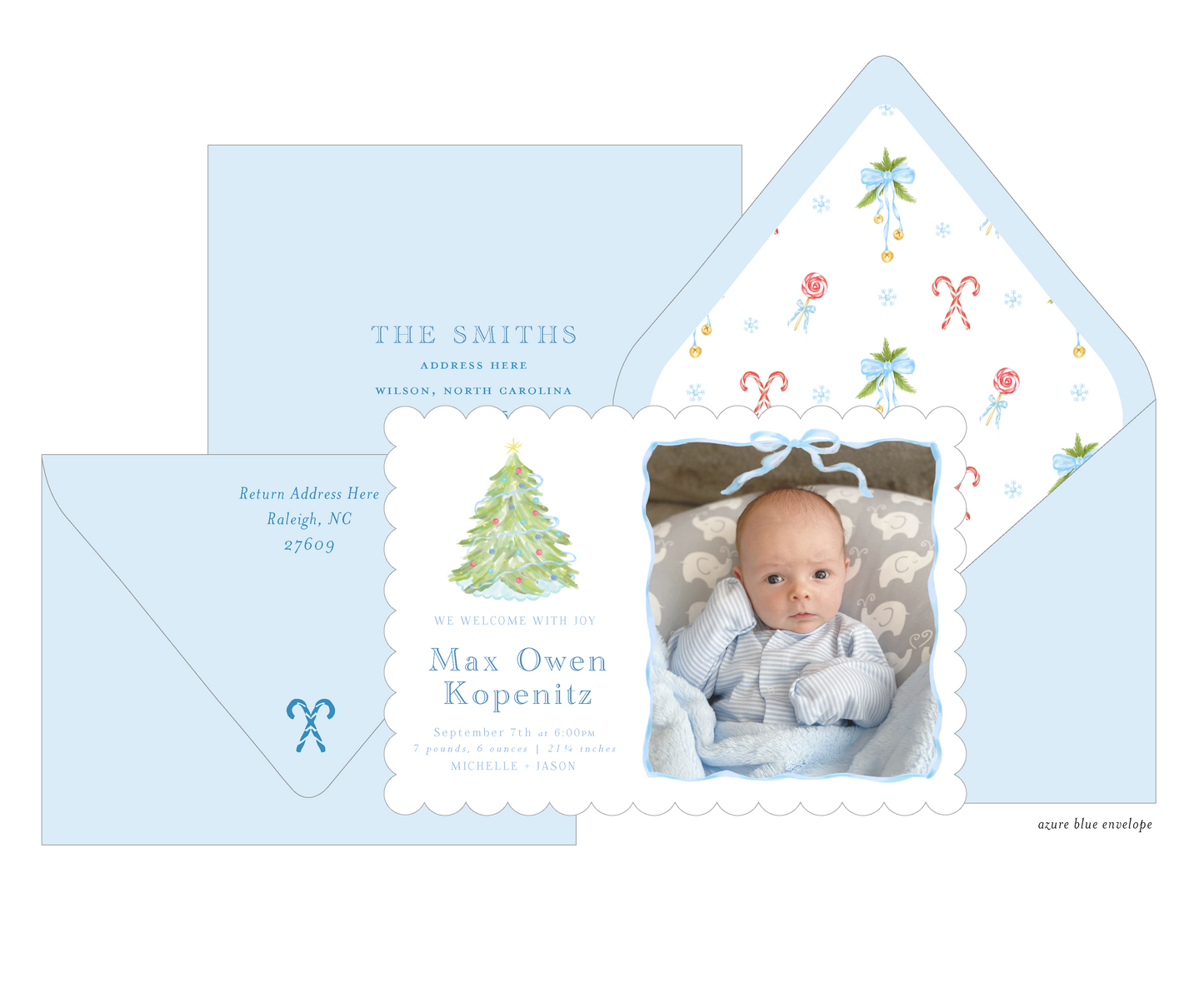 Joy to the World Holiday Card