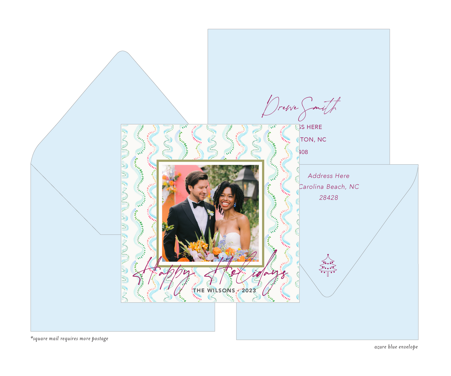 Making Spirits Bright Holiday Card