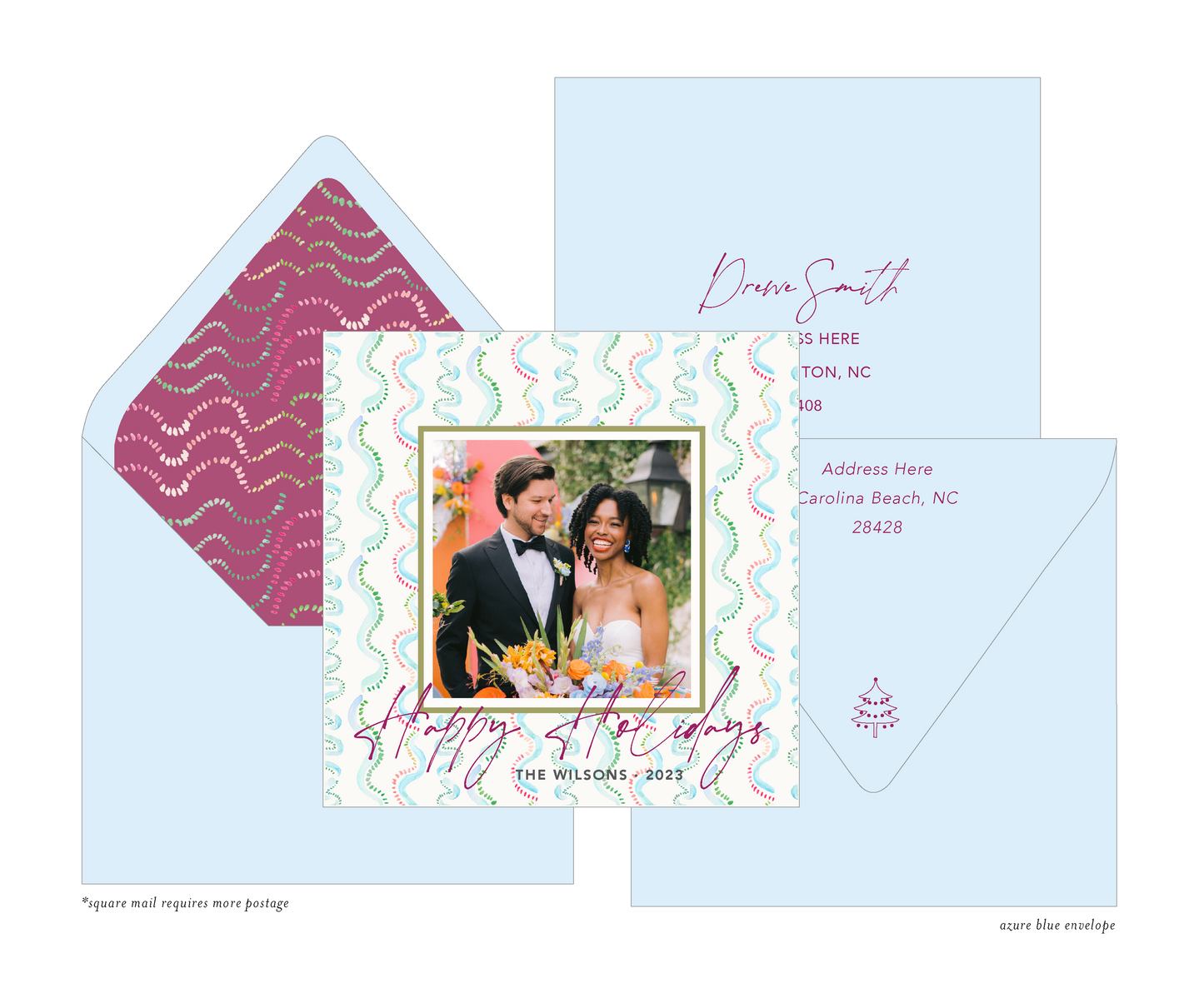Making Spirits Bright Holiday Card