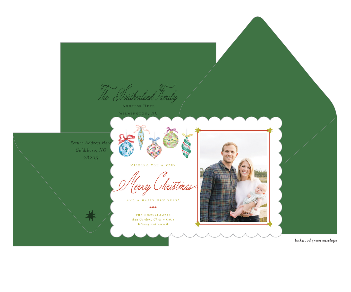 Merry and Bright Holiday Card