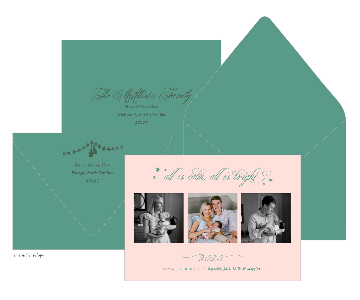 Partridge in a Pear Tree Holiday Card