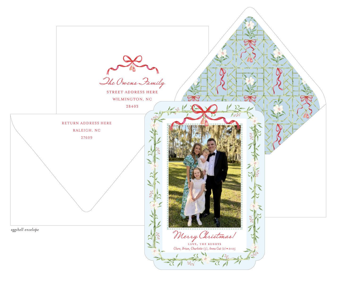 Southern Magnolia Holiday Card