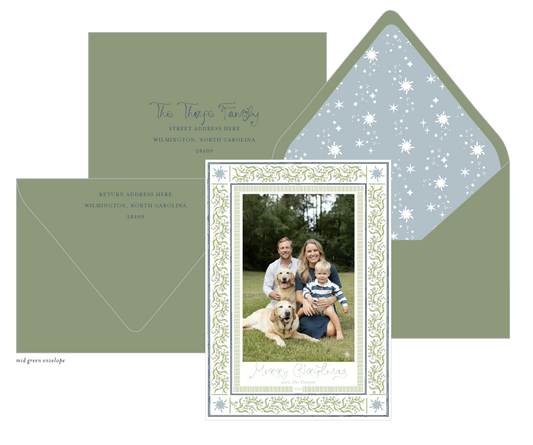 Holiday Border - Stars