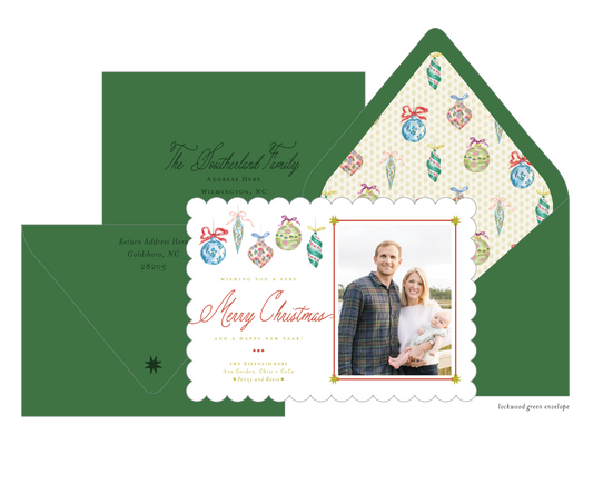 Merry and Bright Holiday Card