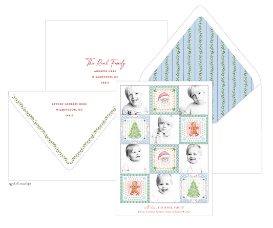 Holiday Tile Holiday Card