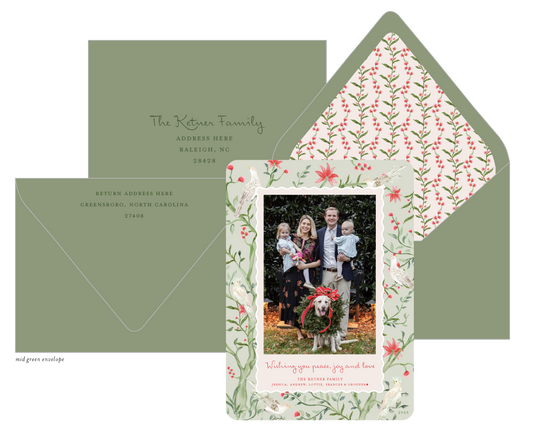 Chinoiserie Cheer Holiday Card