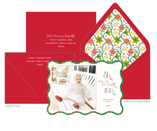 Oh What Fun Holiday Card