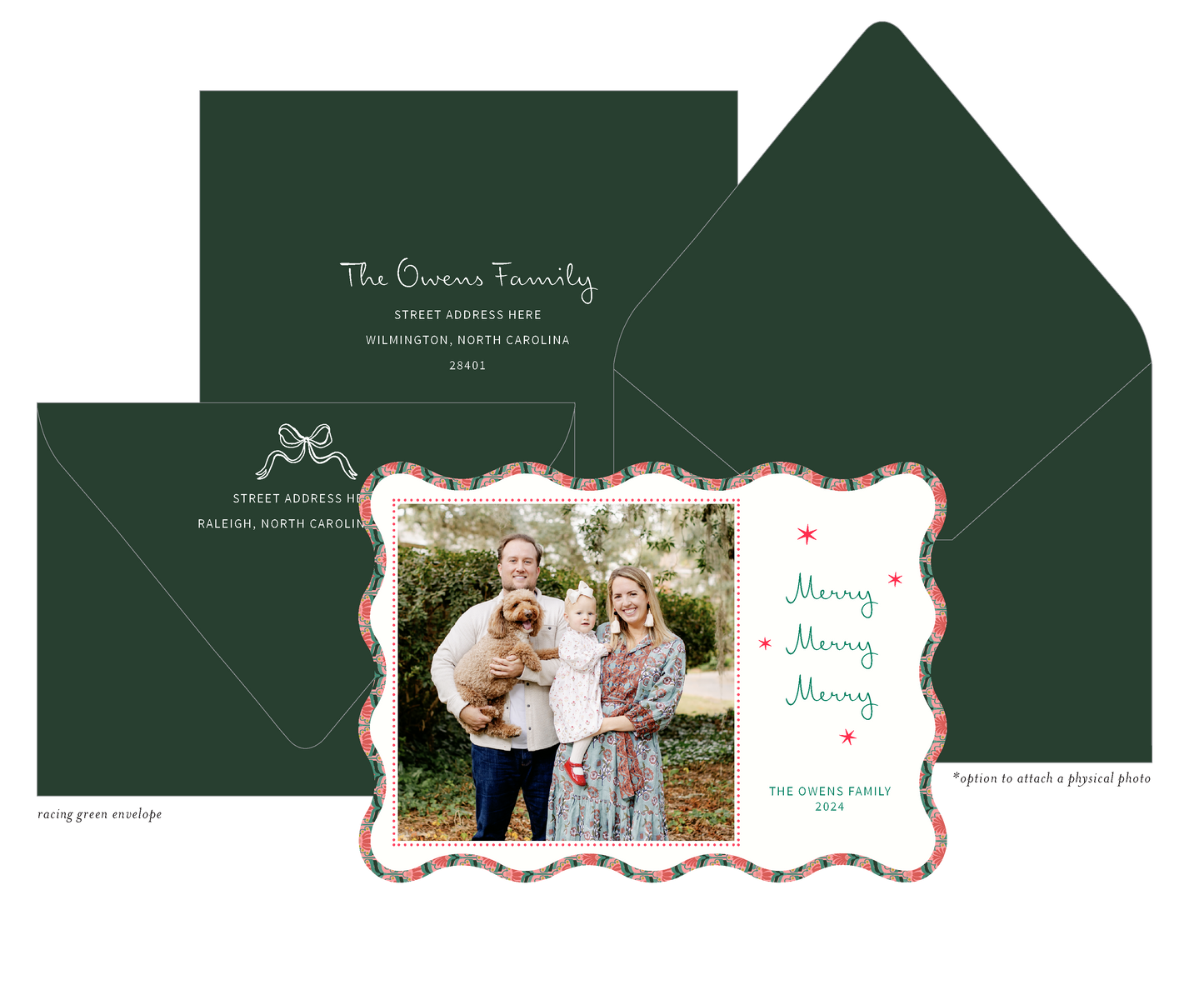 Under the Mistletoe Holiday Card