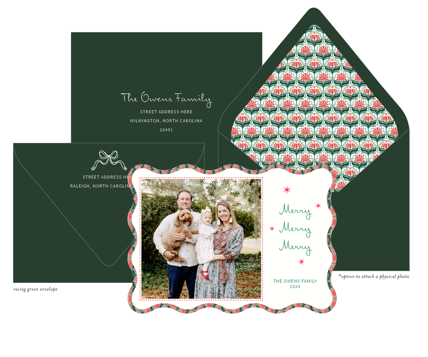 Under the Mistletoe Holiday Card